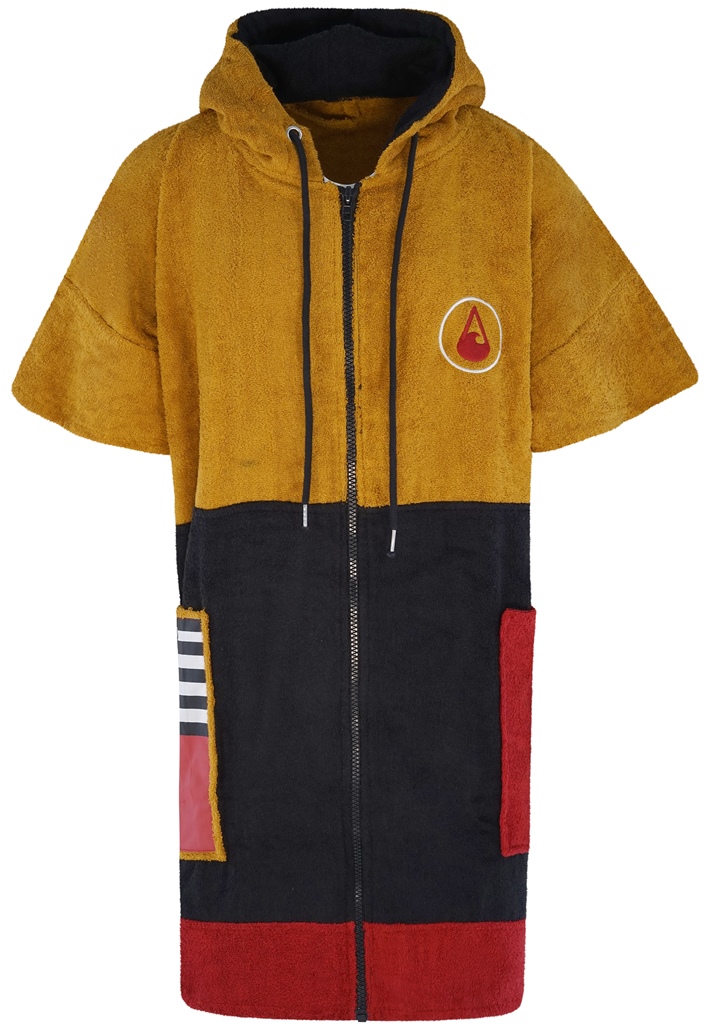 Zip Poncho Reissverschlussponcho Dusty
