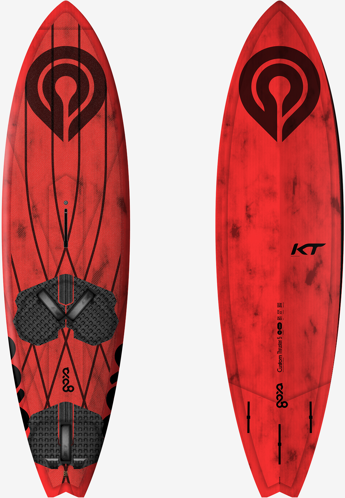 Custom Thruster 5 Pro Carbon 106