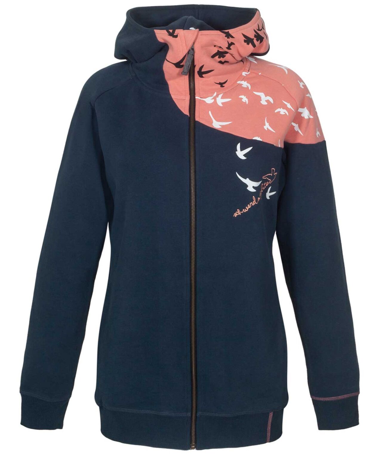 Women Zip Hood Sweat Wind XS/34