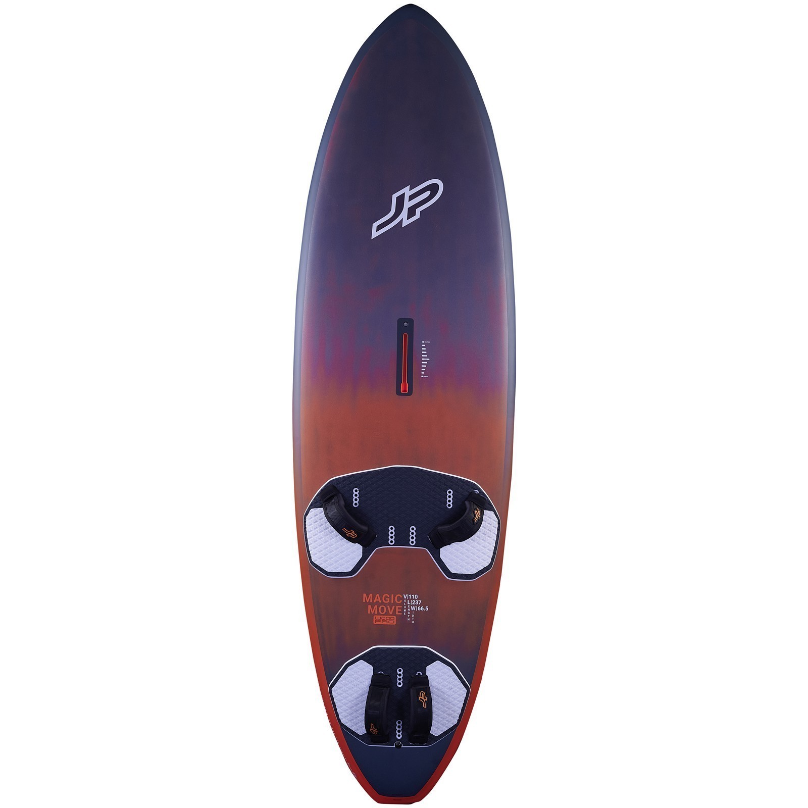 JP Australia Magic Move Wood Pro Windsurfboard 2026 110 L Testmaterial