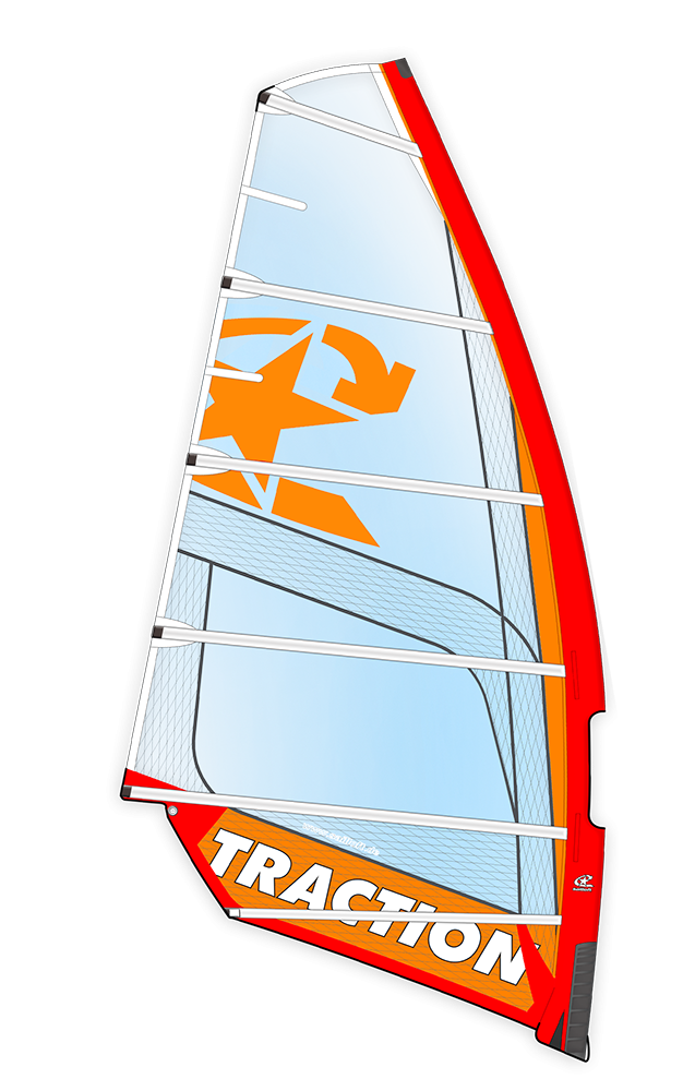 Traction 8,5 orange/rot