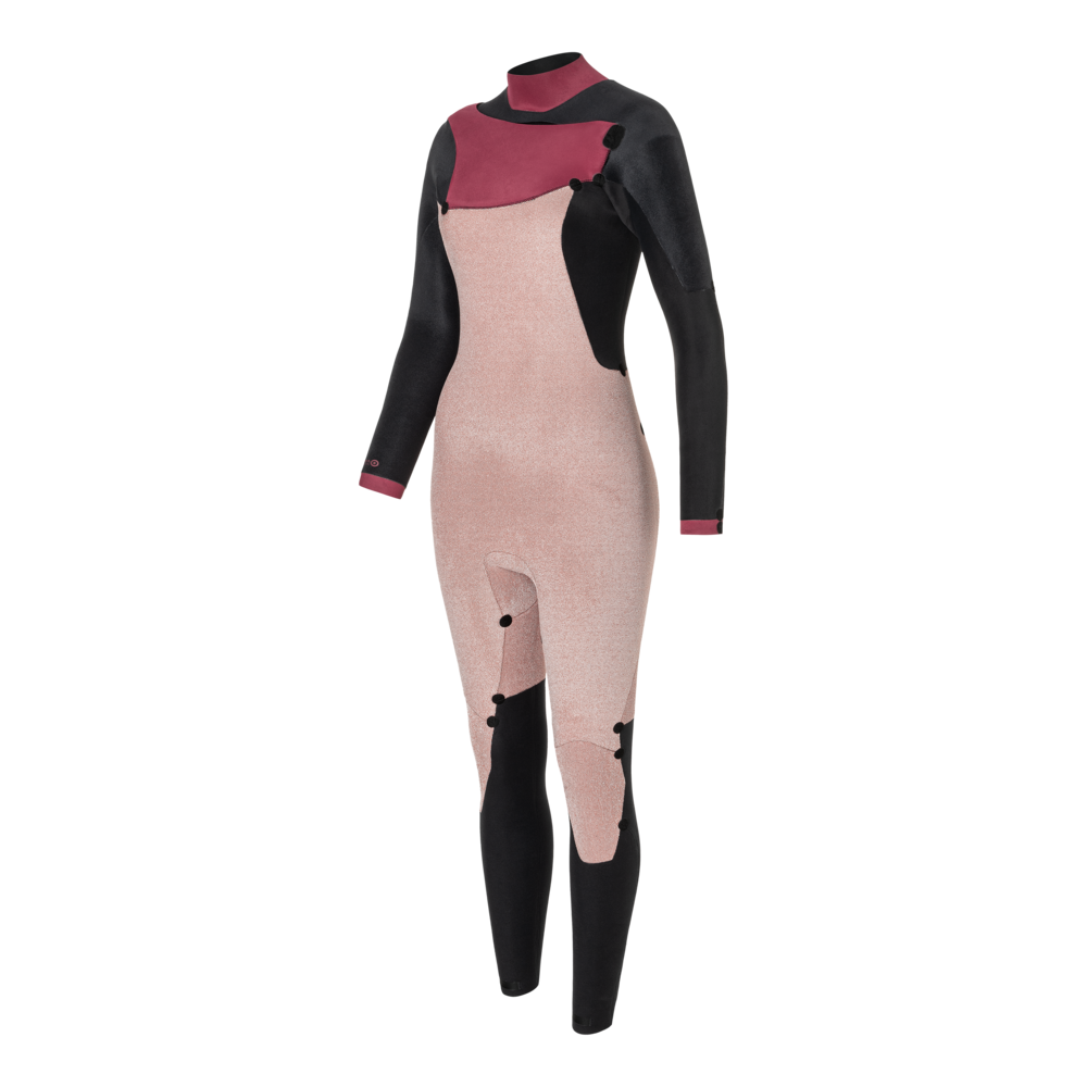 NeilPryde Vamp 5/4 mm Fullsuit Frontzip Neoprenanzug Damen C3 charcoal/palm L