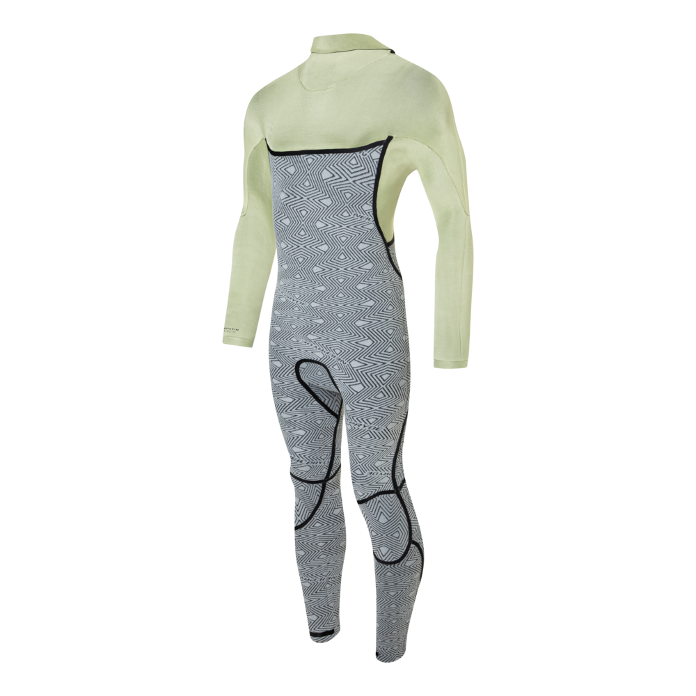 NeilPryde Mission Eco 5/4 mm Fullsuit Backzip Neoprenanzug Herren C7 olive XLT