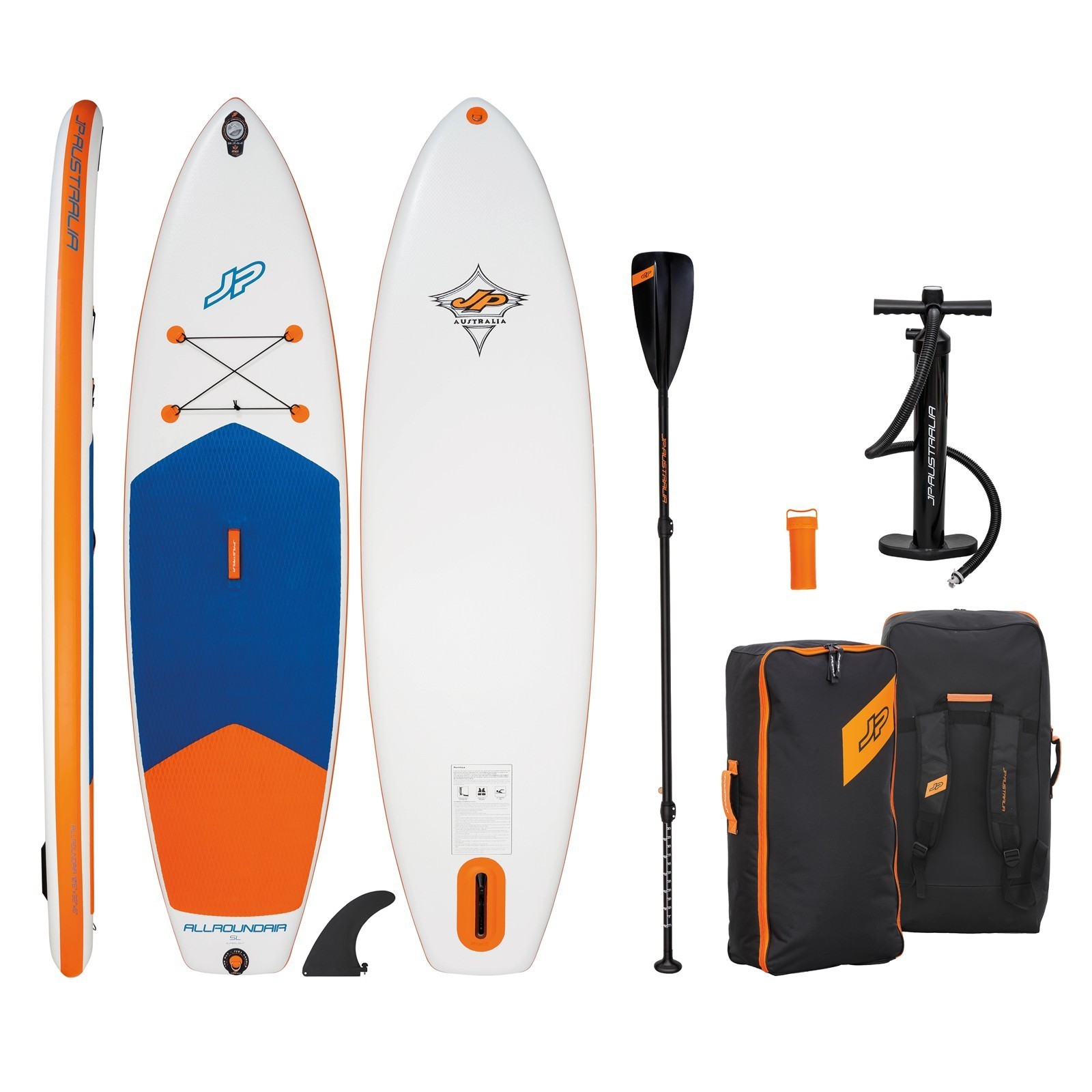 JP Australia Allround Air Super Light mit Glas Nylon Paddel SUP Komplettset 10'6"